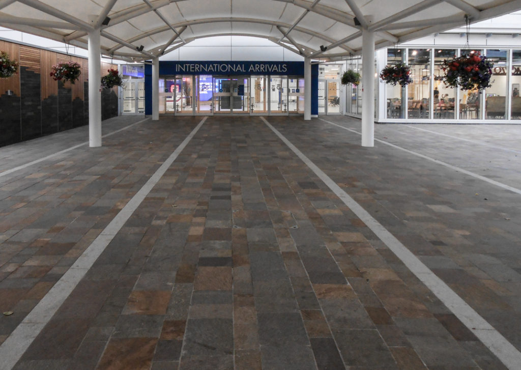 International Airport Glasgow Porfido Stonegroup